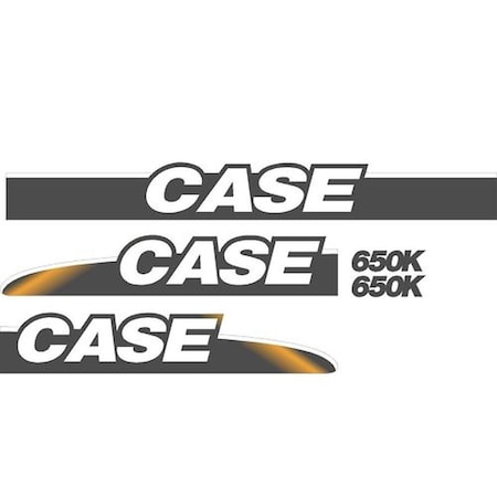 Aftermarket Decal Set CASE650KDECALSET